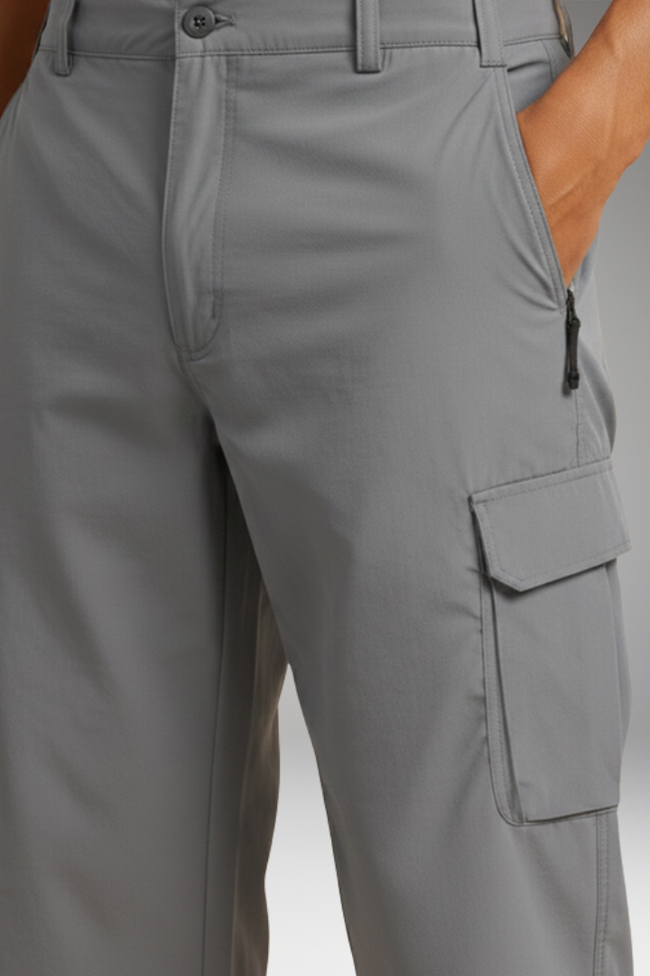 Men's Bermuda Cargo Shorts with Multiple Pockets and Relaxed Fit