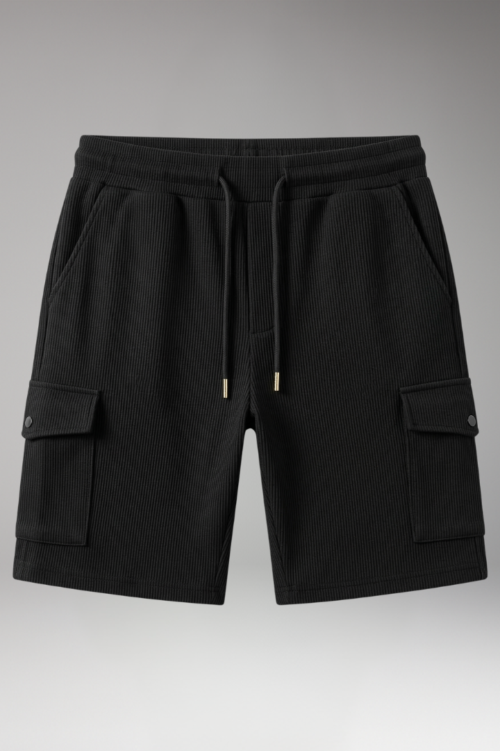Men's Cargo Shorts with Drawstring Waist