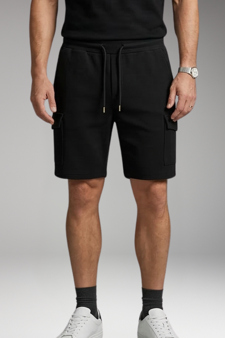 Men's Cargo Shorts with Drawstring Waist