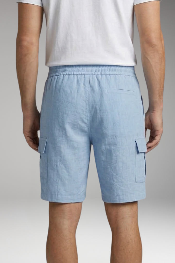 Men’s Cargo Shorts with Drawstring and Cargo Pockets