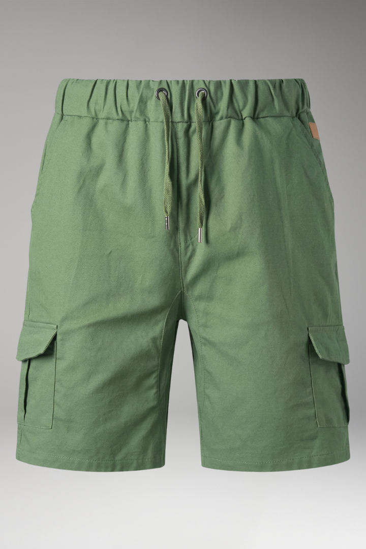 Men's Cargo Shorts with Flap Cargo Pockets