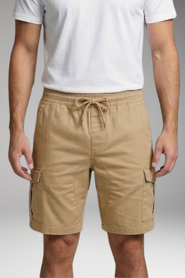Men's Cargo Shorts with Side Cargo Flap Pockets
