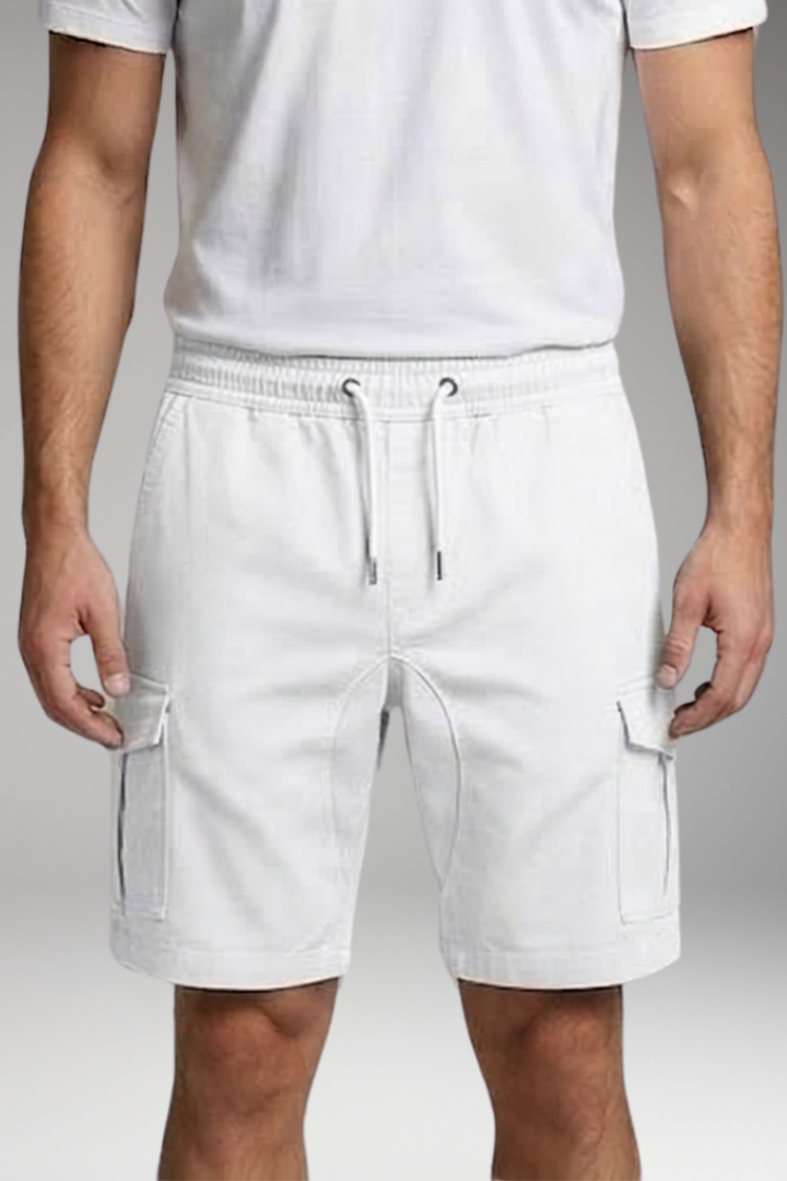 Men's Cargo Shorts with Side Cargo Flap Pockets