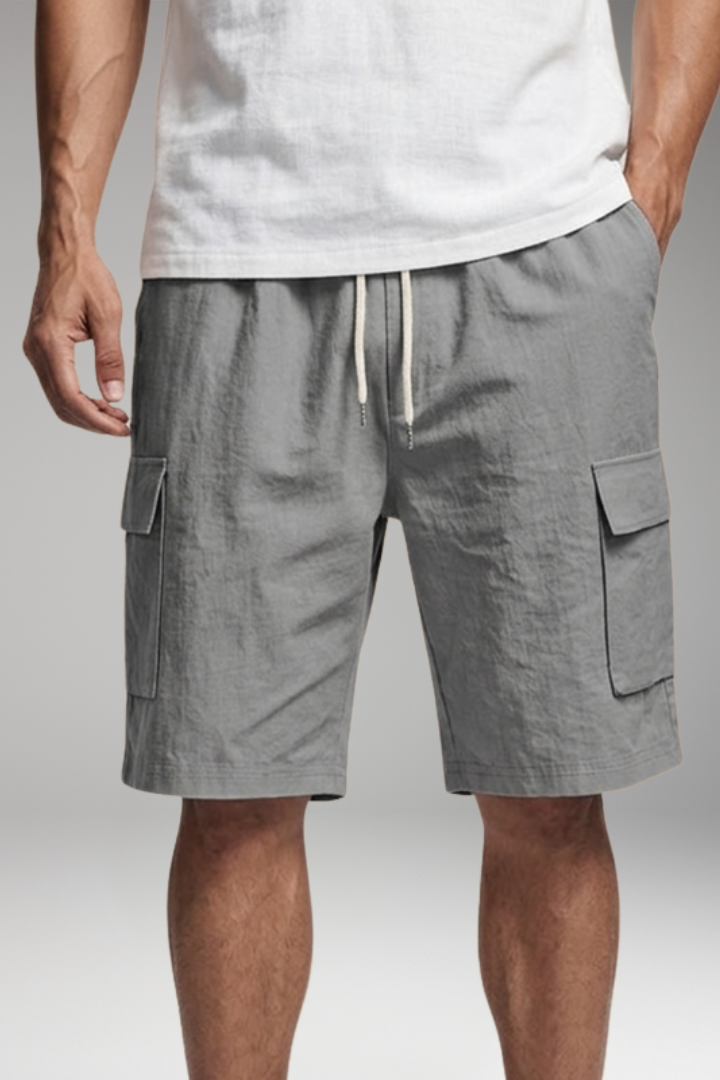 Men's Cargo Shorts with Utility Pockets
