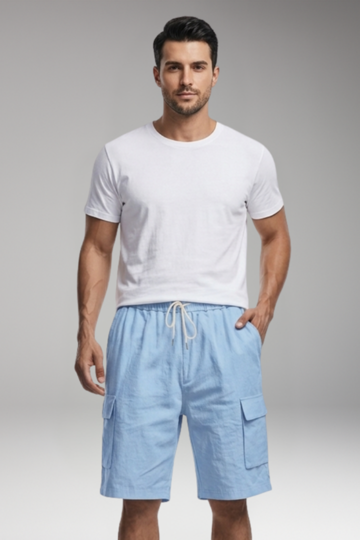 Men's Cargo Shorts with Utility Pockets