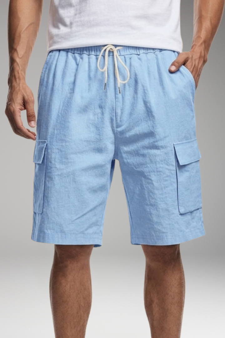 Men's Cargo Shorts with Utility Pockets