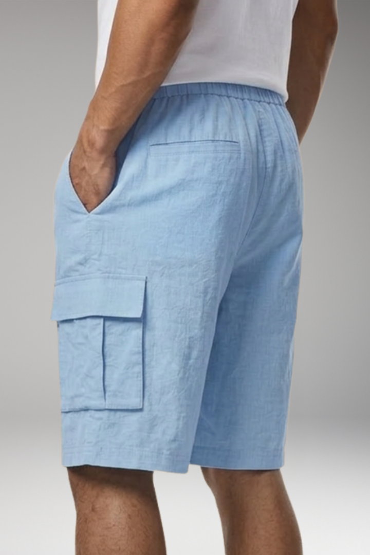 Men's Cargo Shorts with Utility Pockets