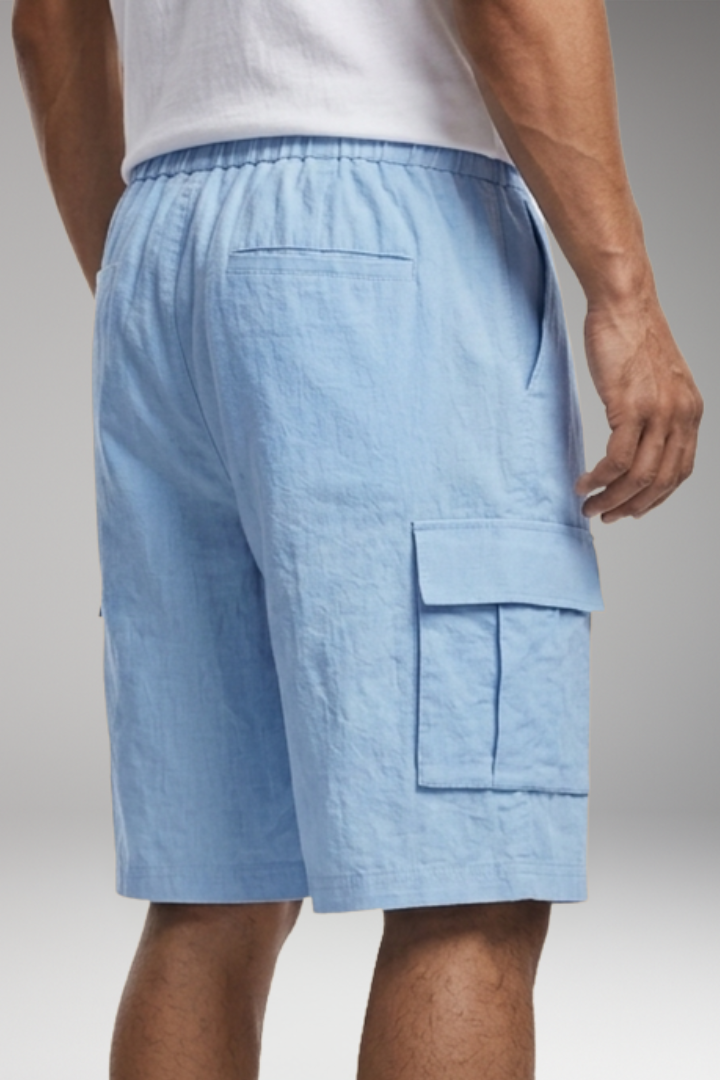 Men's Cargo Shorts with Utility Pockets