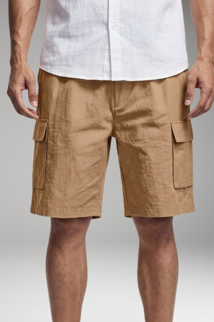 Men's Cargo Shorts with Utility Pockets