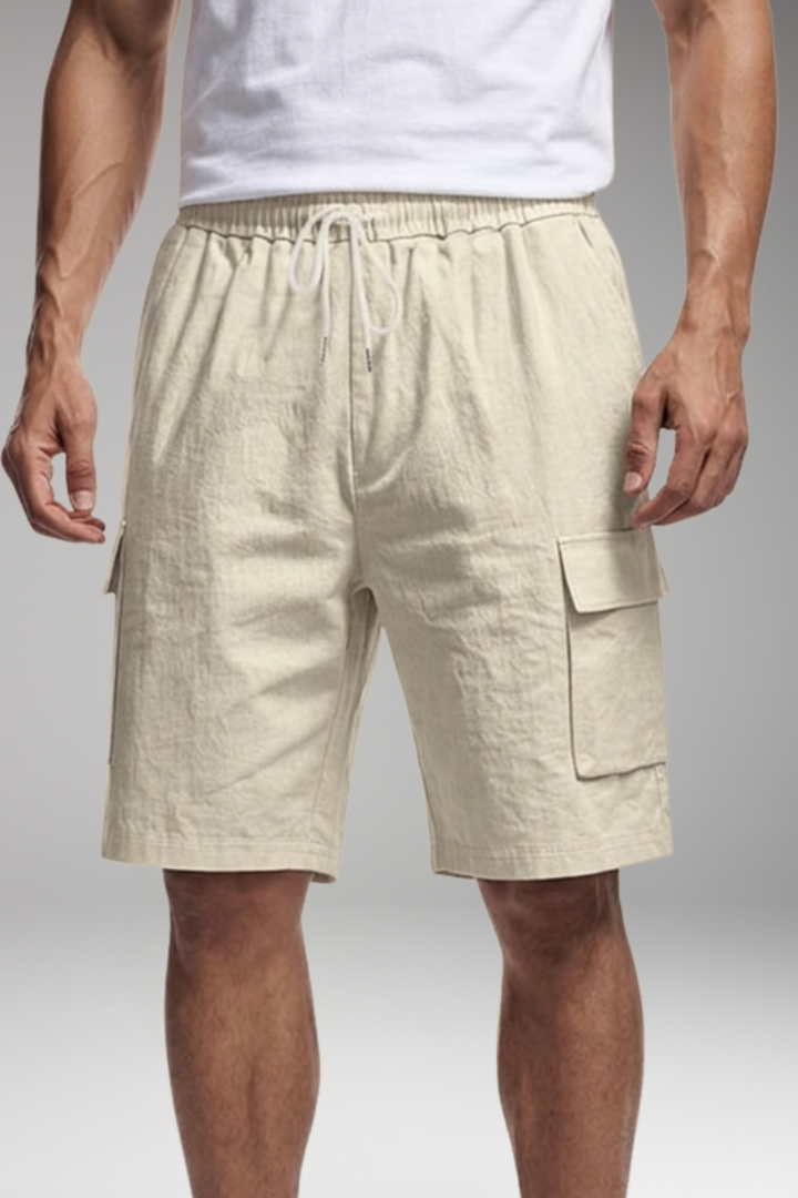 Men's Cargo Shorts with Utility Pockets
