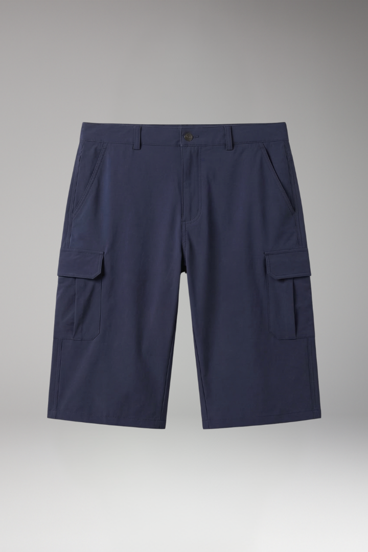 Men's Cargo Shorts with Zippered Pockets