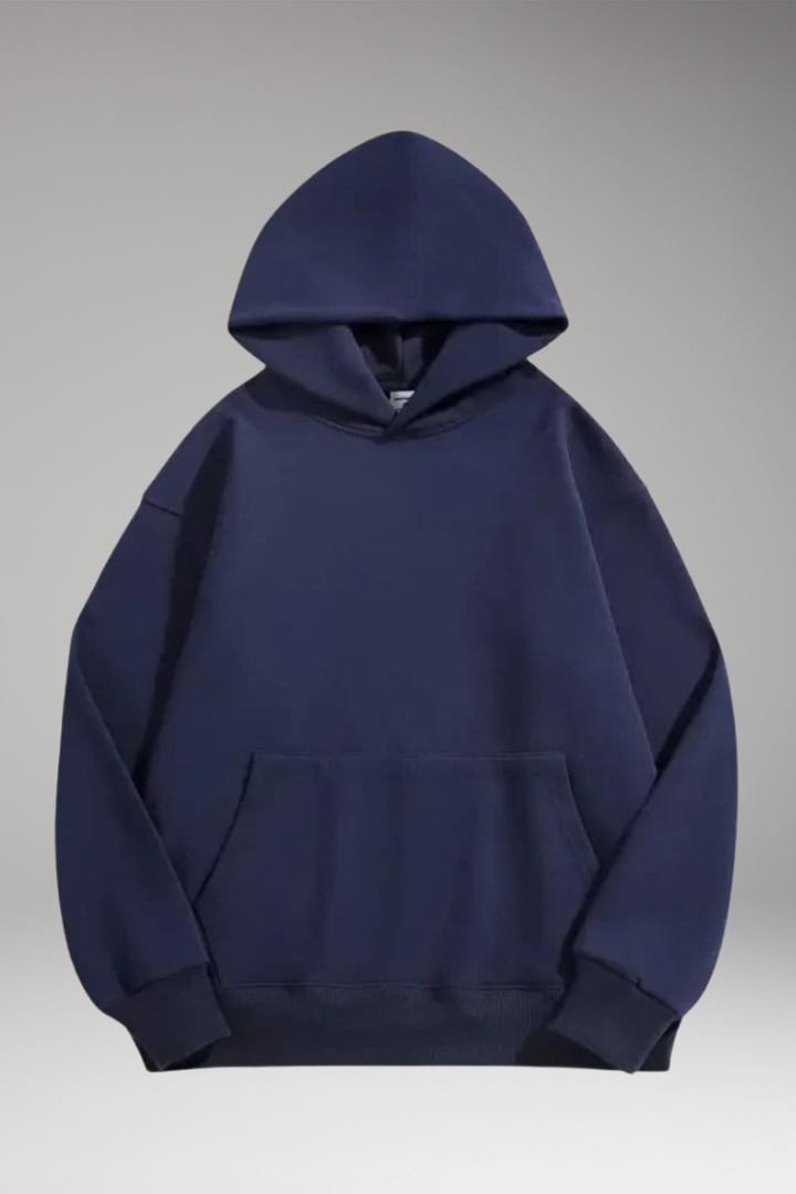 Men’s Hoodie with Adjustable Hood and Kangaroo Pocket