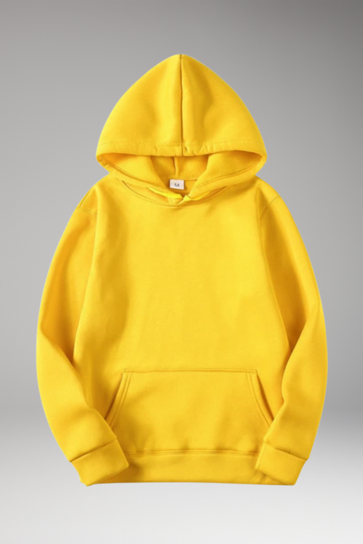 Men’s Hoodie with Adjustable Hood and Kangaroo Pocket