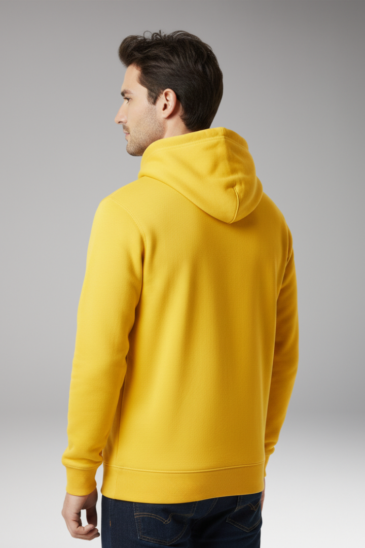 Men’s Hoodie with Adjustable Hood and Kangaroo Pocket