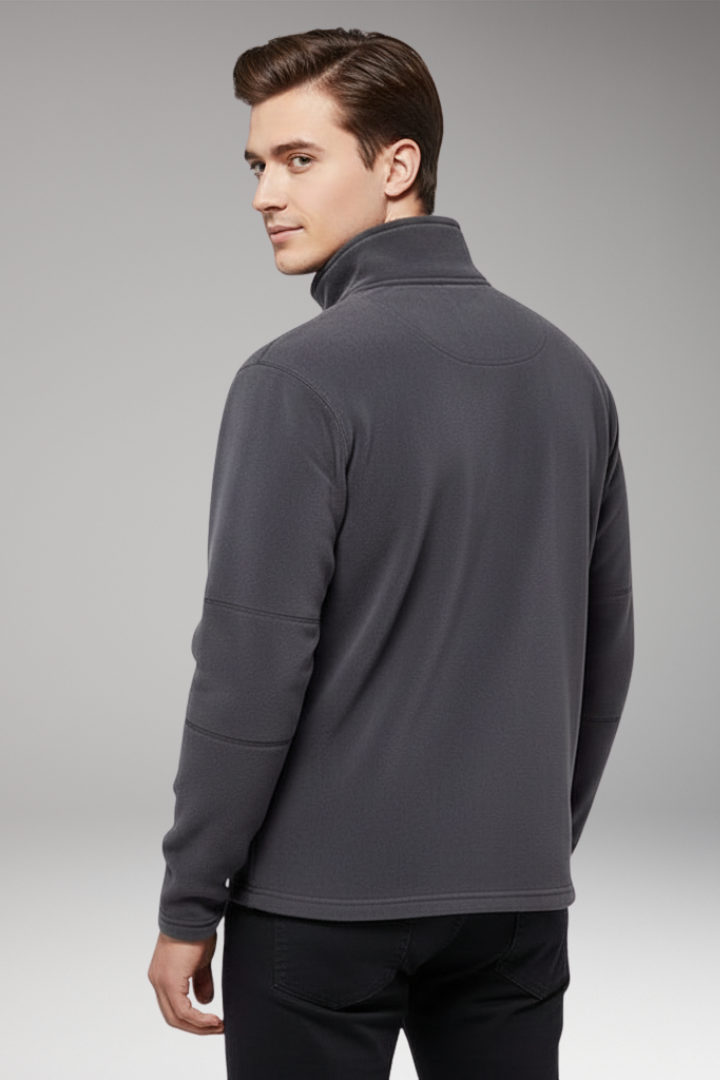 Men’s Pullover with Quarter Zip and Inner Lining