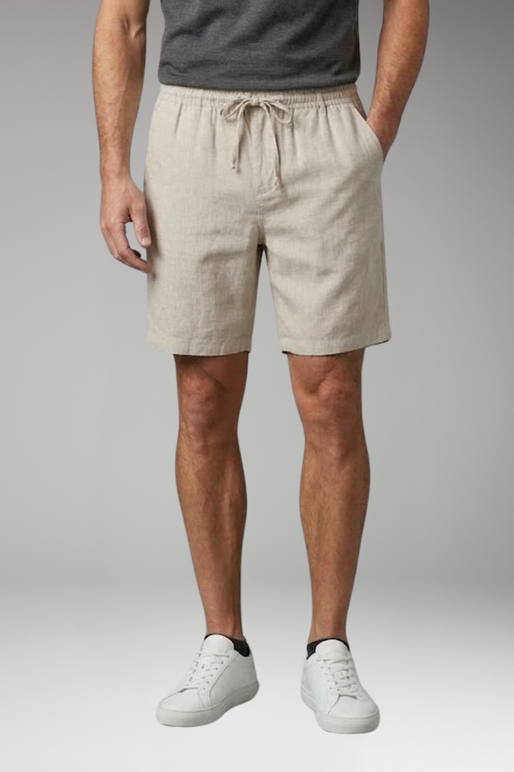 Men's Shorts with Drawstring Waist and Pockets