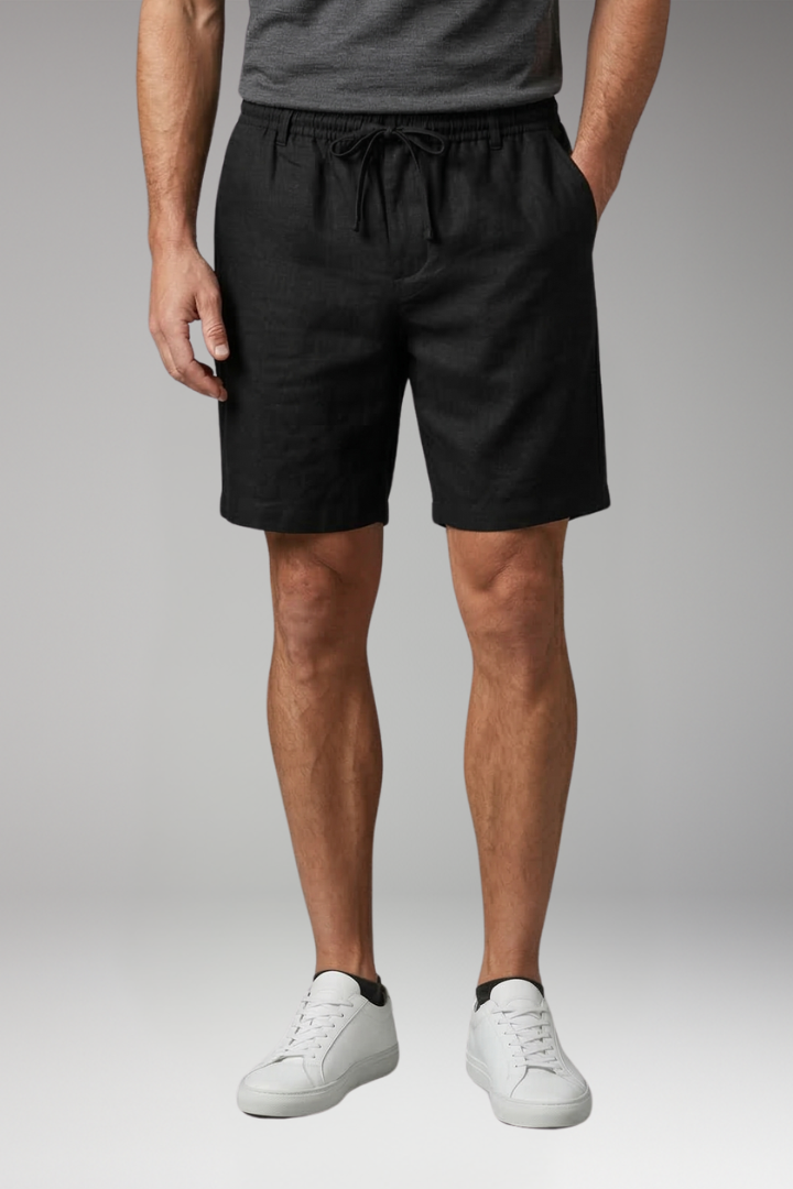 Men's Shorts with Drawstring Waist and Pockets