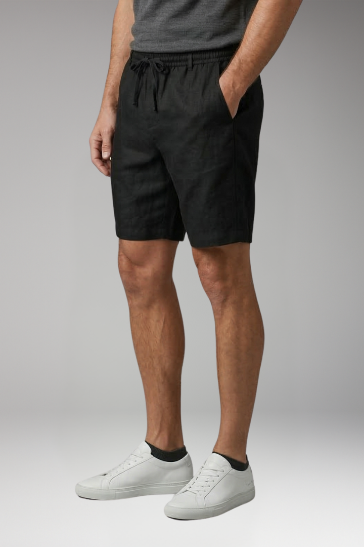 Men's Shorts with Drawstring Waist and Pockets