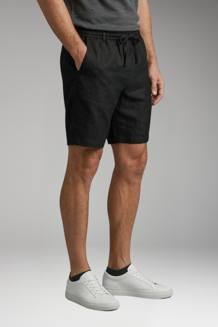 Men's Shorts with Drawstring Waist and Pockets