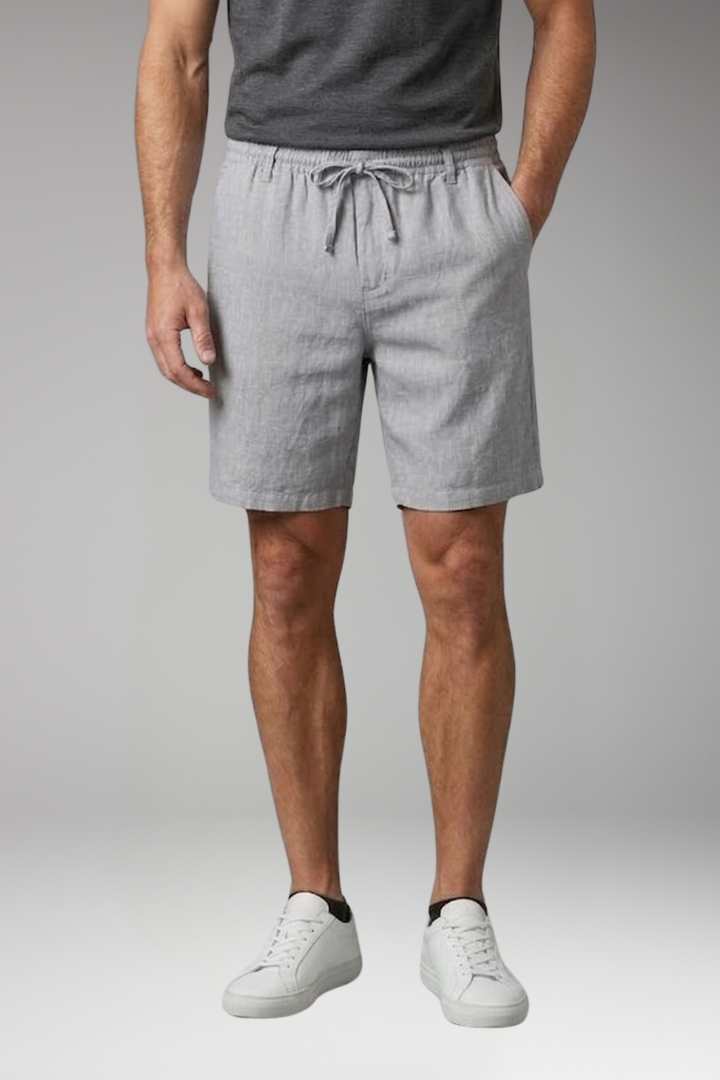 Men's Shorts with Drawstring Waist and Pockets