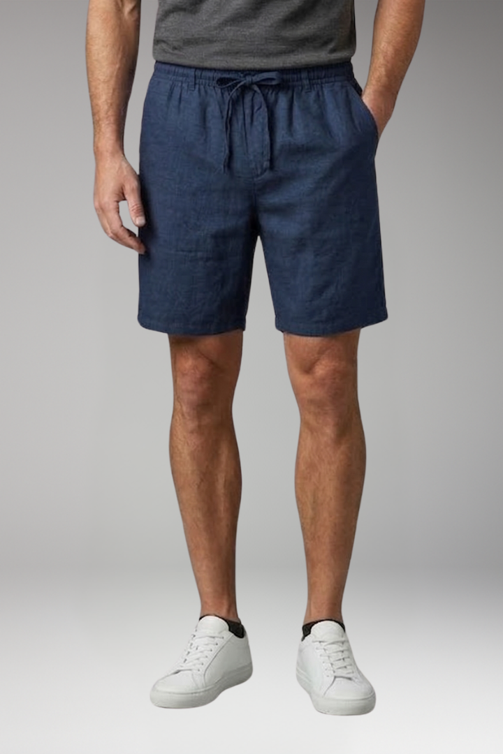 Men's Shorts with Drawstring Waist and Pockets