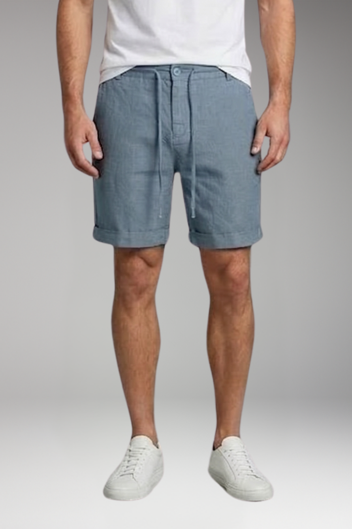 Men's Shorts with Drawstring and Side Pockets