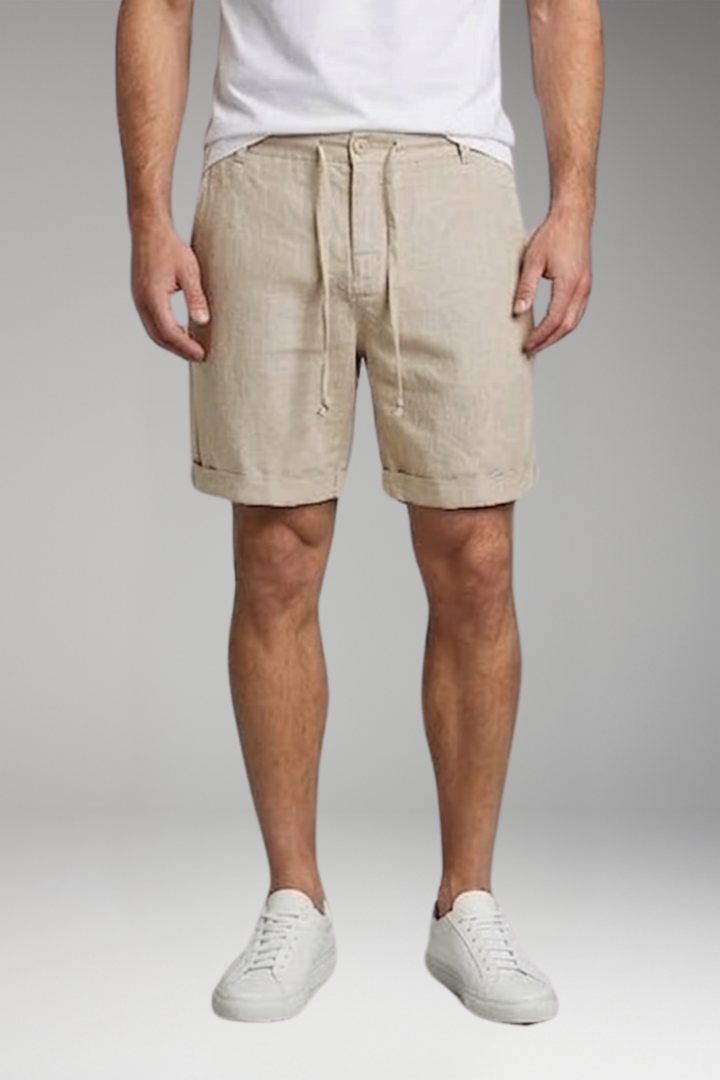 Men's Shorts with Drawstring and Side Pockets