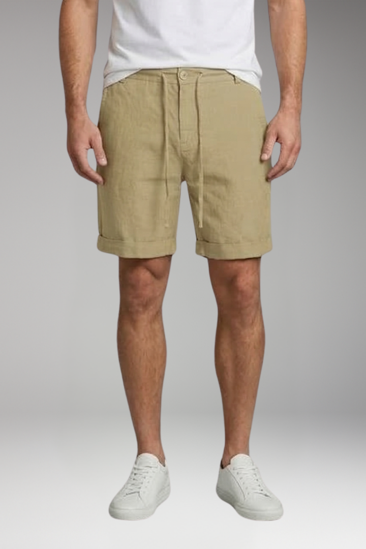 Men's Shorts with Drawstring and Side Pockets