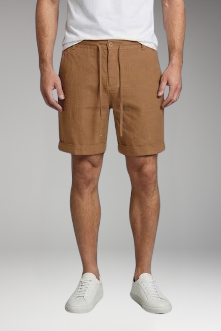 Men's Shorts with Drawstring and Side Pockets