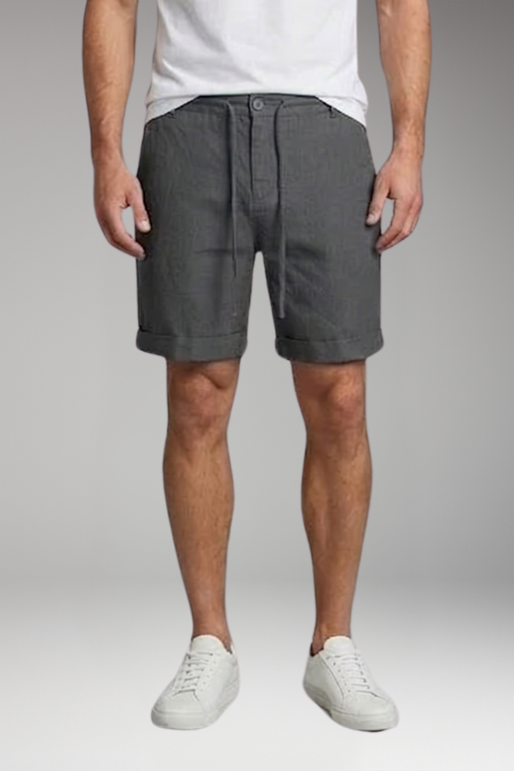 Men's Shorts with Drawstring and Side Pockets