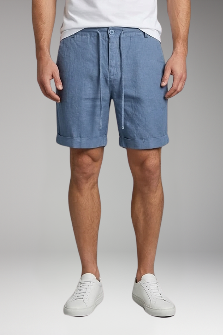 Men's Shorts with Drawstring and Side Pockets