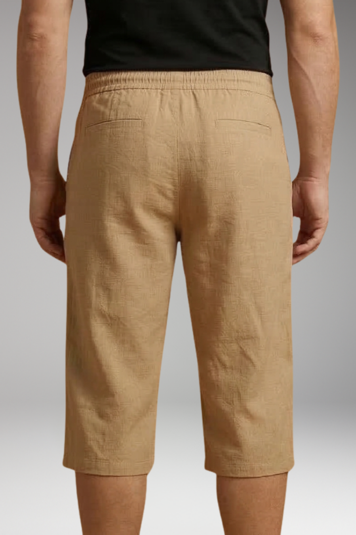 Men's Sports Shorts with Drawstring Waist and Side Pockets