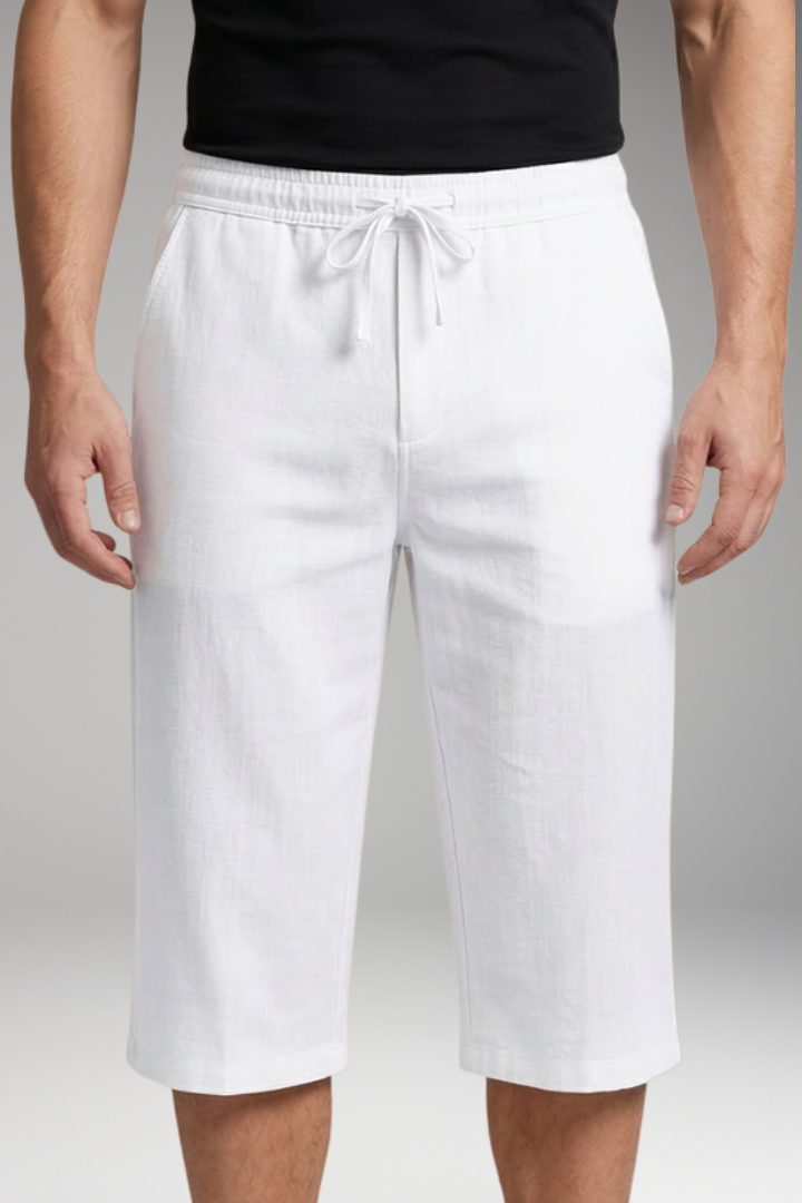 Men's Sports Shorts with Drawstring Waist and Side Pockets