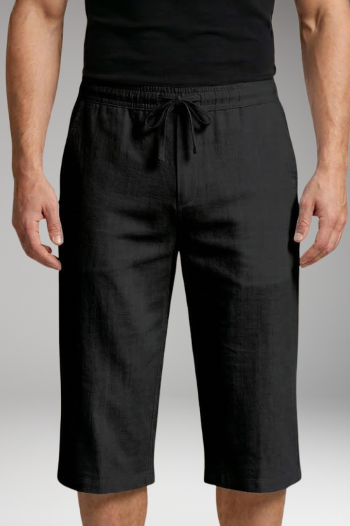 Men's Sports Shorts with Drawstring Waist and Side Pockets