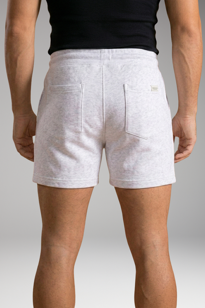 Men's Summer Shorts with Elastic Waistband and Drawstring