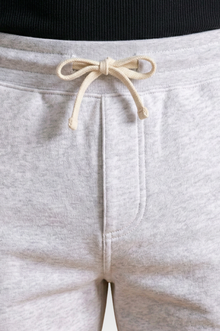 Men's Summer Shorts with Elastic Waistband and Drawstring