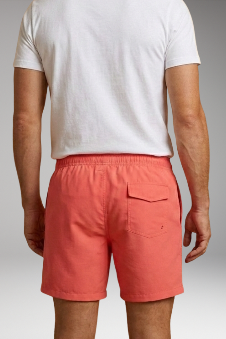 Men’s Swim Shorts with Drawstring Closure