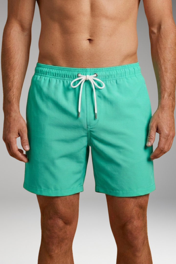 Men’s Swim Shorts with Drawstring Closure