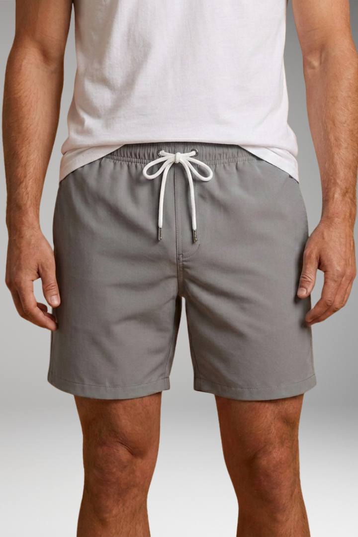 Men’s Swim Shorts with Drawstring Closure