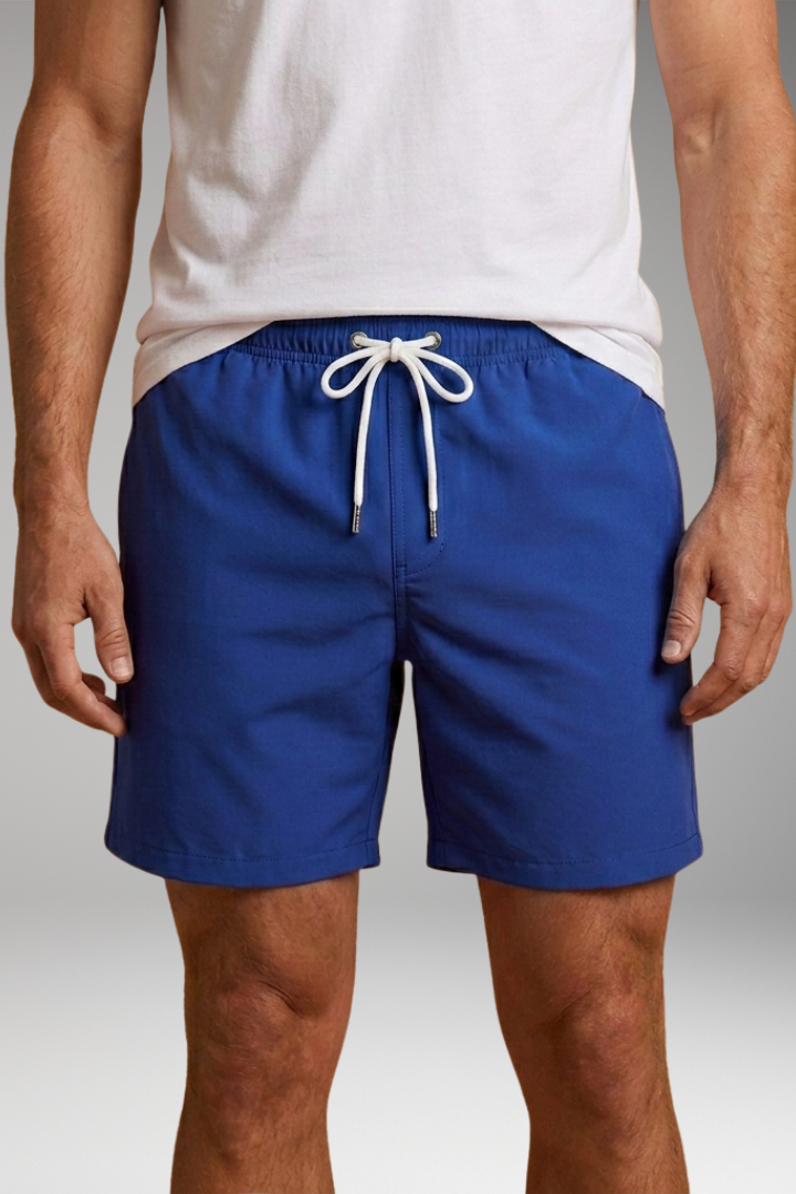 Men’s Swim Shorts with Drawstring Closure