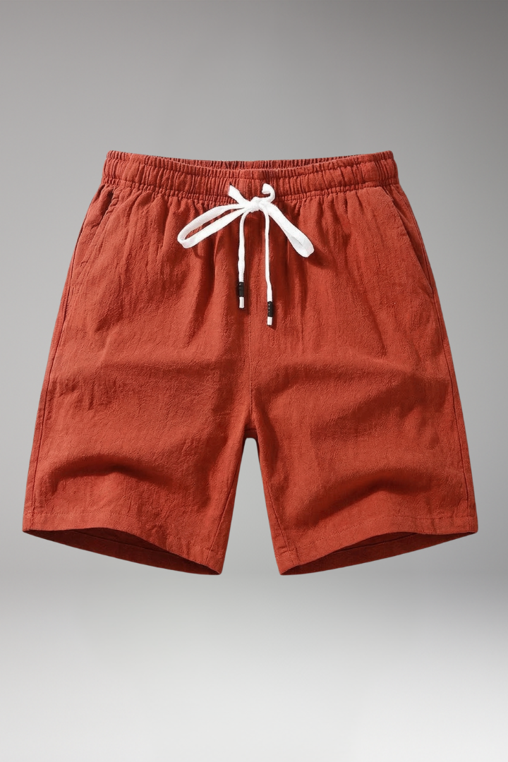 Men's Swim Shorts with Drawstring and Side Pockets