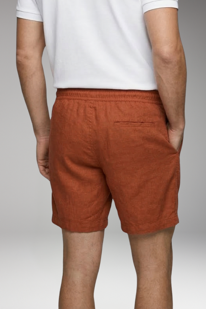 Men's Swim Shorts with Drawstring and Side Pockets