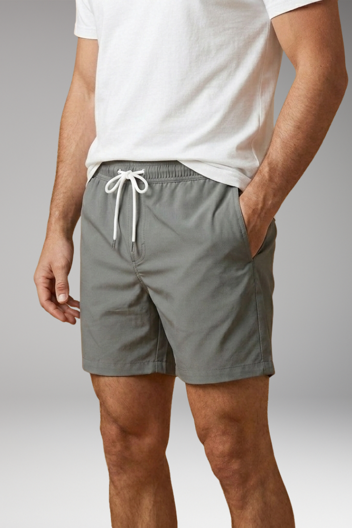 Men's Swim Shorts with Side Pockets for Swimming and Beach Activities