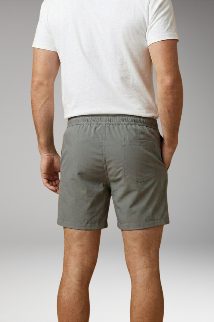 Men's Swim Shorts with Side Pockets for Swimming and Beach Activities