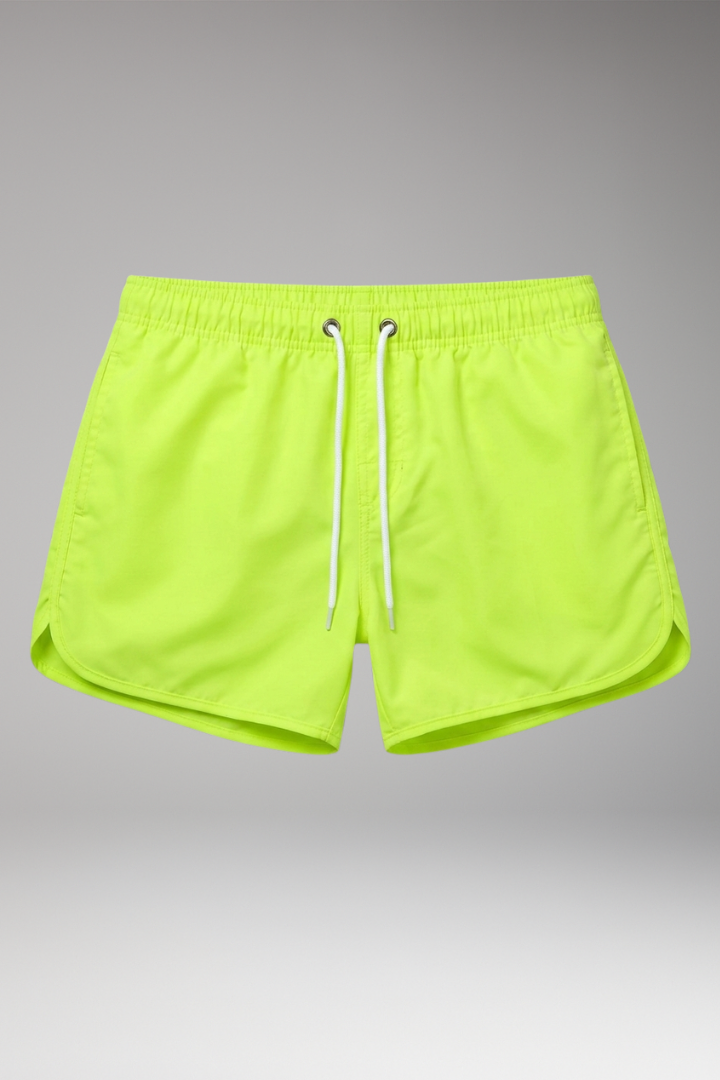Men’s Swim Trunks with Modern Design and Elastic Waistband