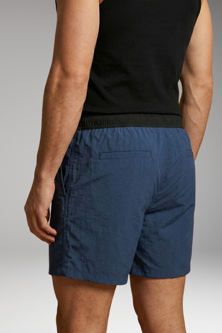 Men’s Swim Trunks with Sleek Design and Elastic Waistband
