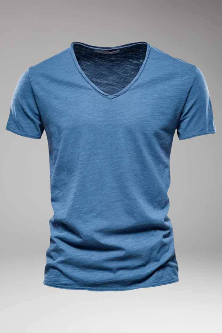 Men’s T-Shirt with Crew Neck and Short Sleeves