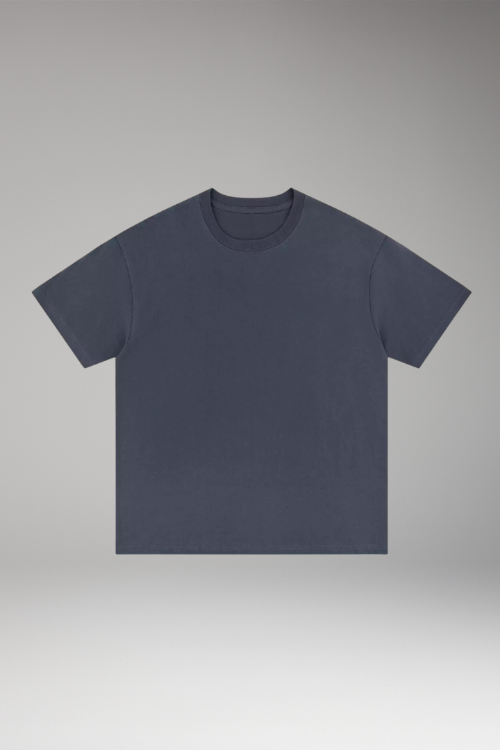 Men's T-Shirt with Round Neck and Short Sleeves