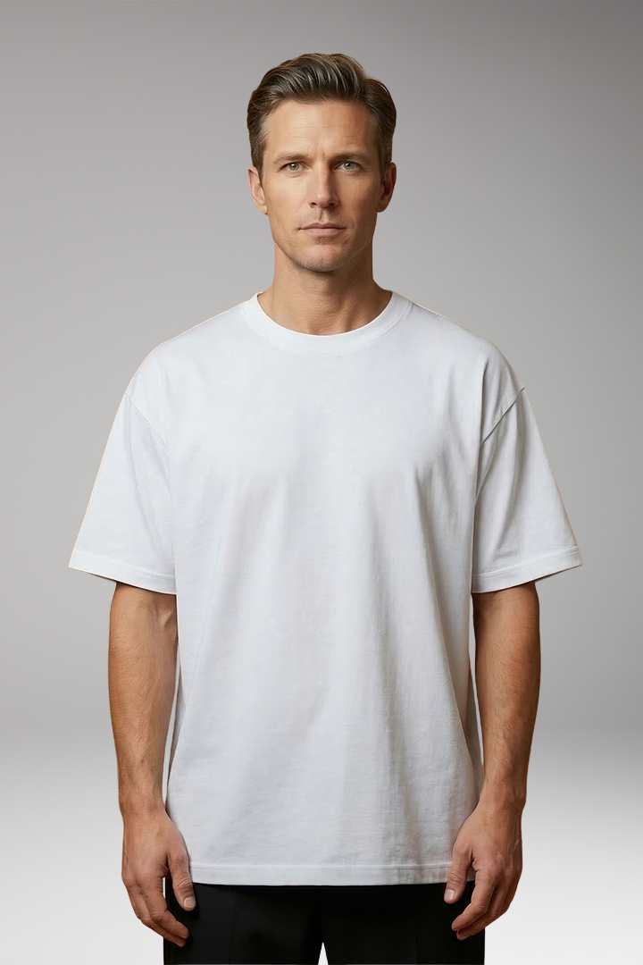 Men's T-Shirt with Round Neck and Short Sleeves
