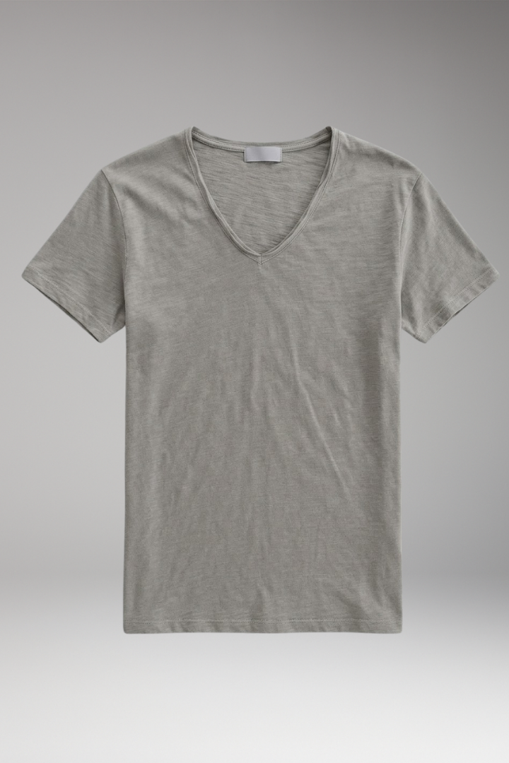 Men's V-Neck T-Shirt with Classic Fit